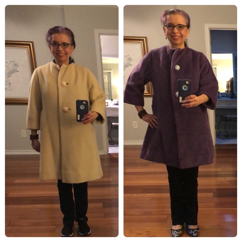 BEFORE & AFTER Cashmere Coat 💜💜